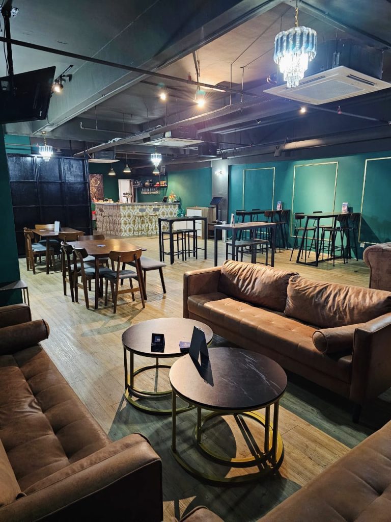 wine bar at Bukit jalil